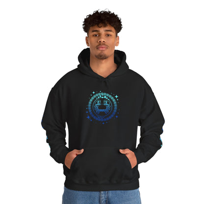 Tribal Circle Cancer Crab Unisex Heavy Blend™ Hoodie