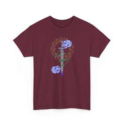 Violet Enchanted Sword tee