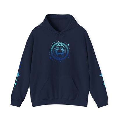 Tribal Circle Cancer Crab Unisex Heavy Blend™ Hoodie