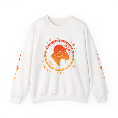 Tribal Circle Aries Ram Sweatshirt