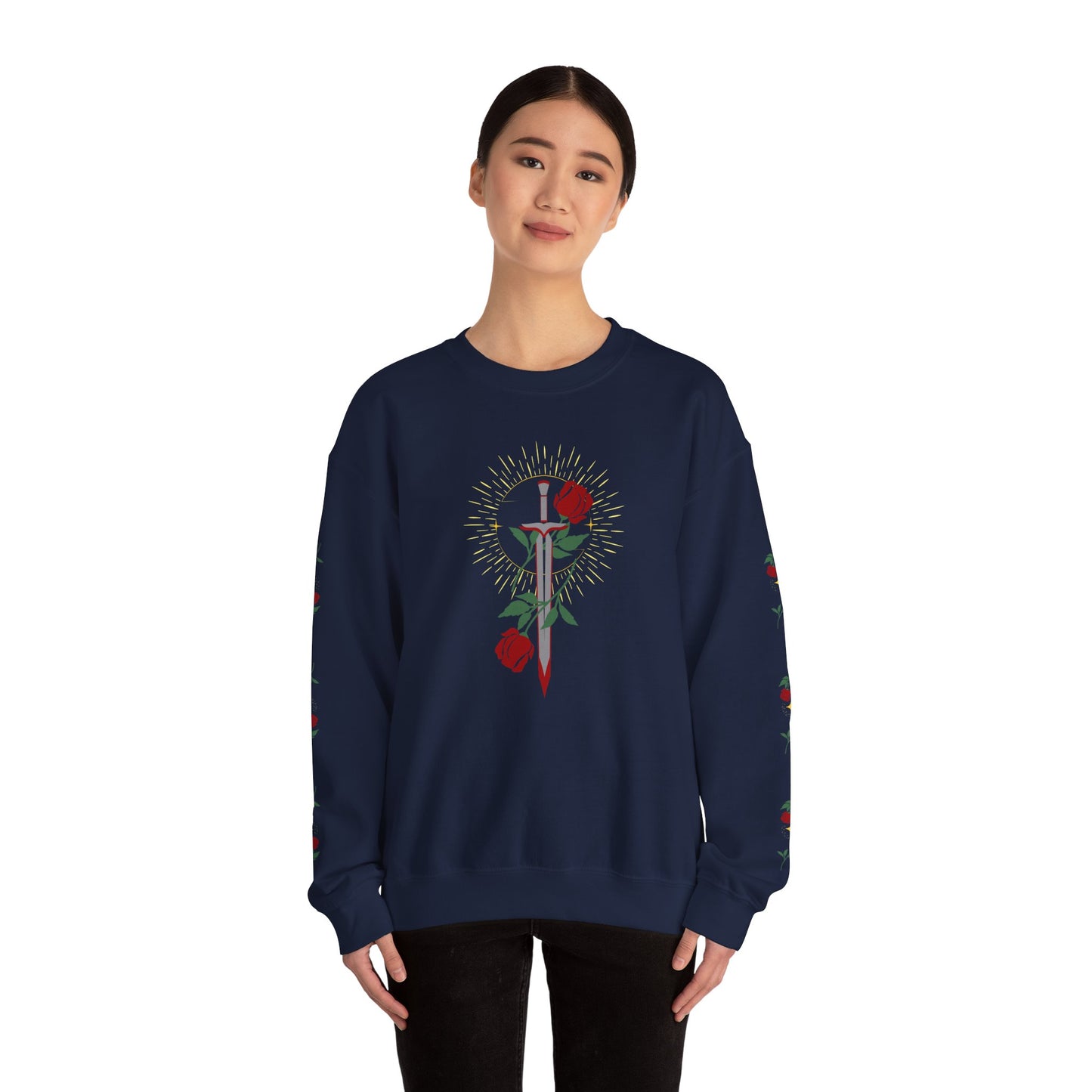 Rose Enchanted Sword Sweatshirt