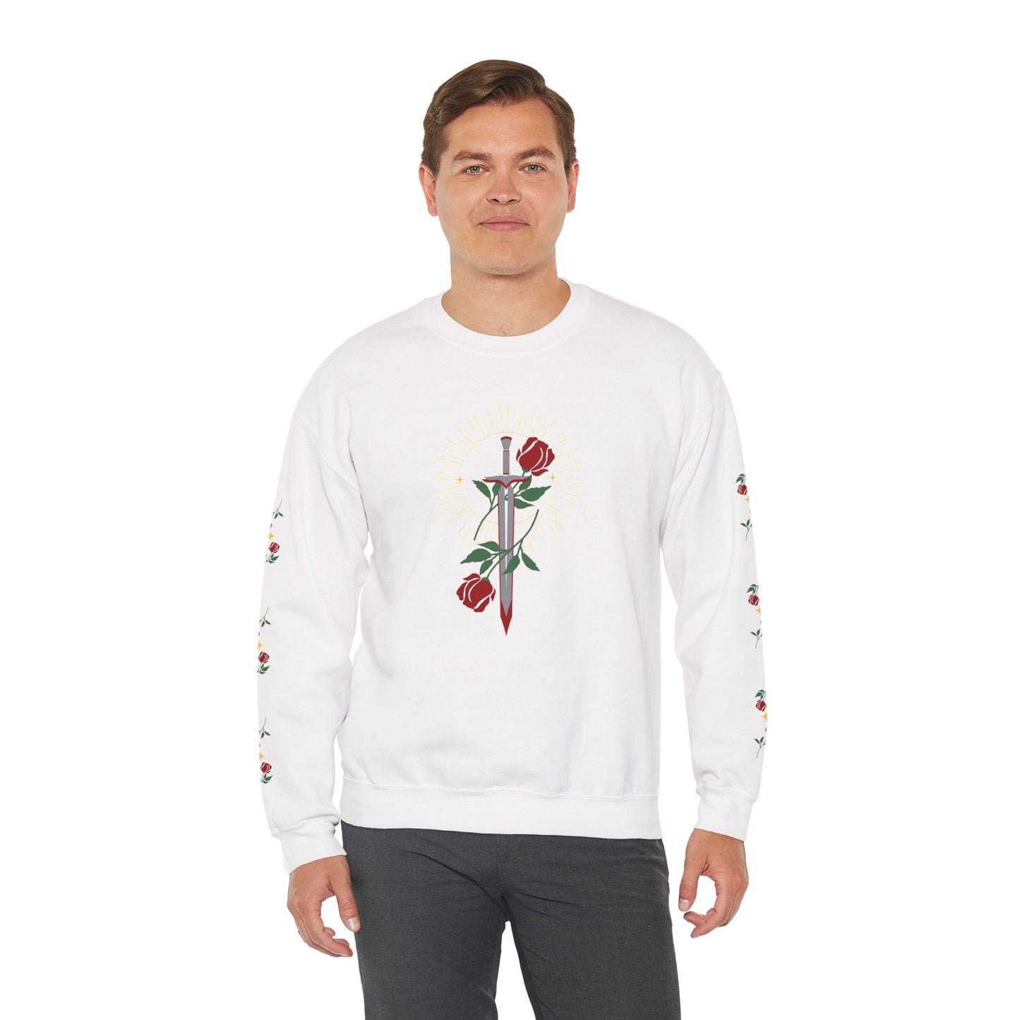 Rose Enchanted Sword Sweatshirt