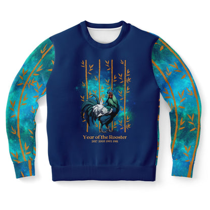 Azure Galaxy Rooster Sweatshirt