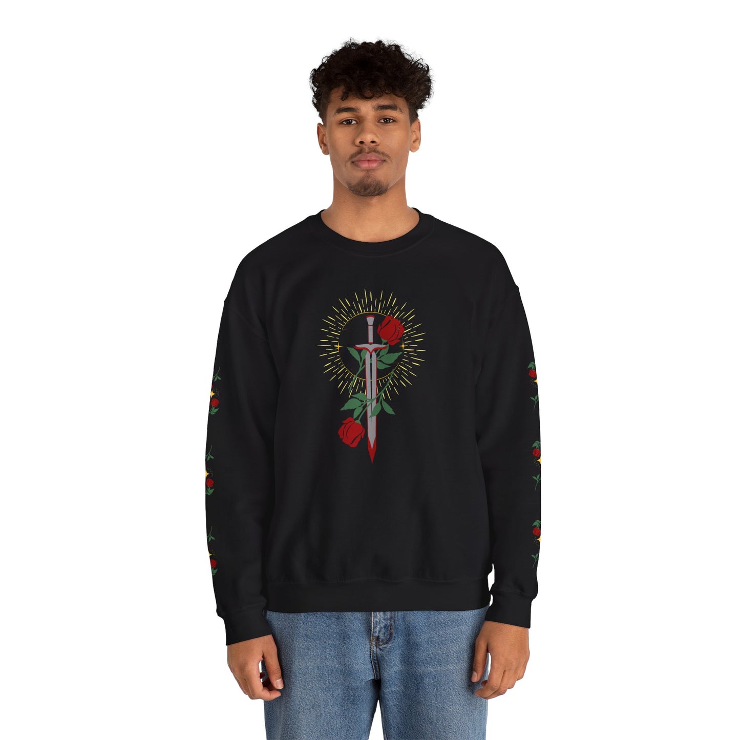 Rose Enchanted Sword Sweatshirt