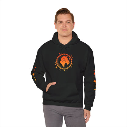 Tribal Circle Aries Ram Heavy Blend™ Hoodie