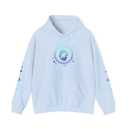 Tribal Circle Pisces Twin Fish Unisex Heavy Blend™ Hoodie