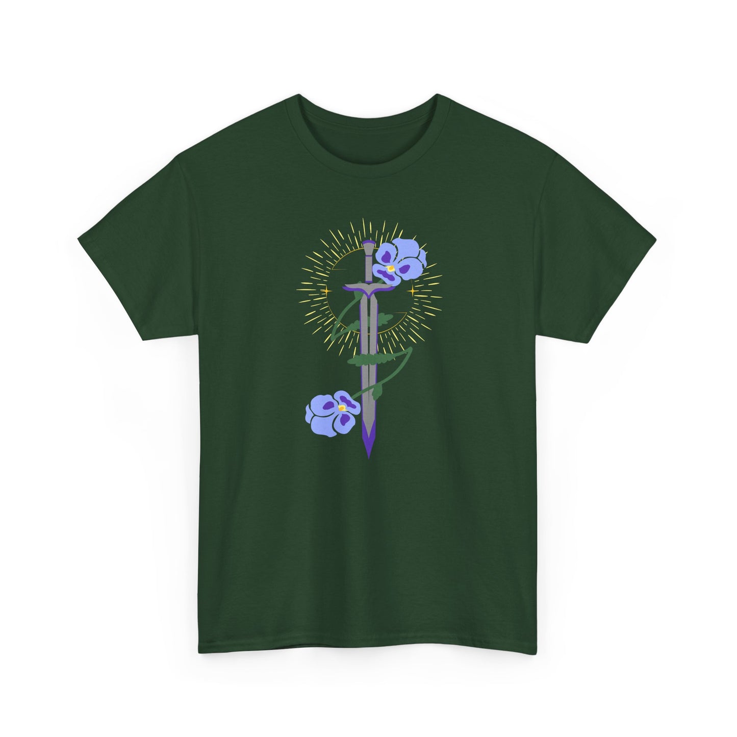 Violet Enchanted Sword tee