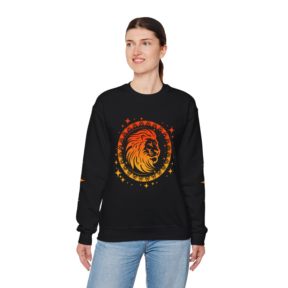 Tribal Circle Leo Lion Sweatshirt