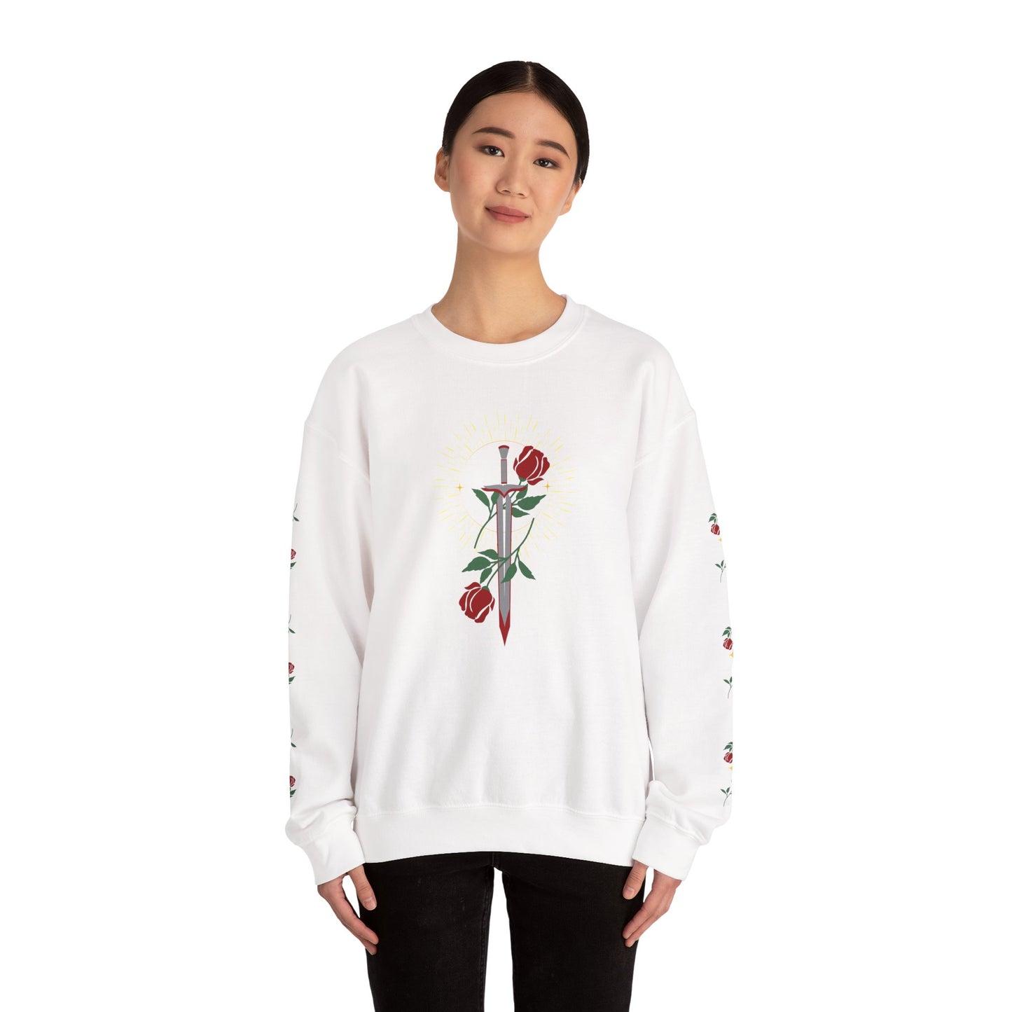 Rose Enchanted Sword Sweatshirt