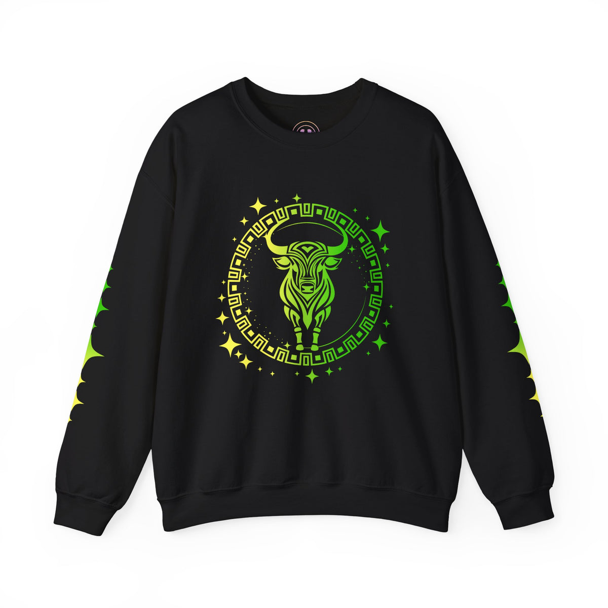 Tribal Circle Taurus Bull Sweatshirt