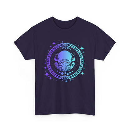 Tribal Circle Aquarius water bearer Unisex Heavy Cotton Tee