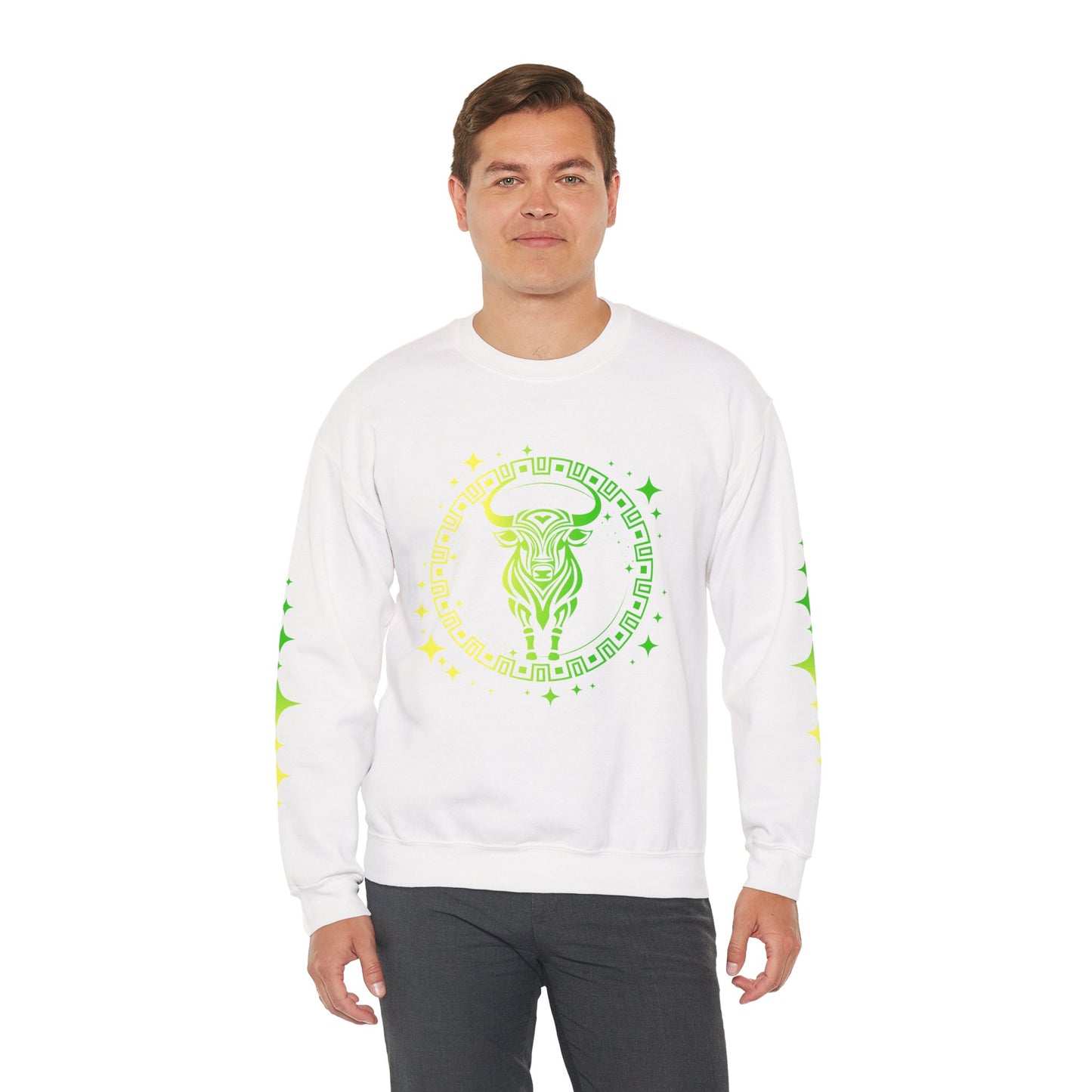 Tribal Circle Taurus Bull Sweatshirt