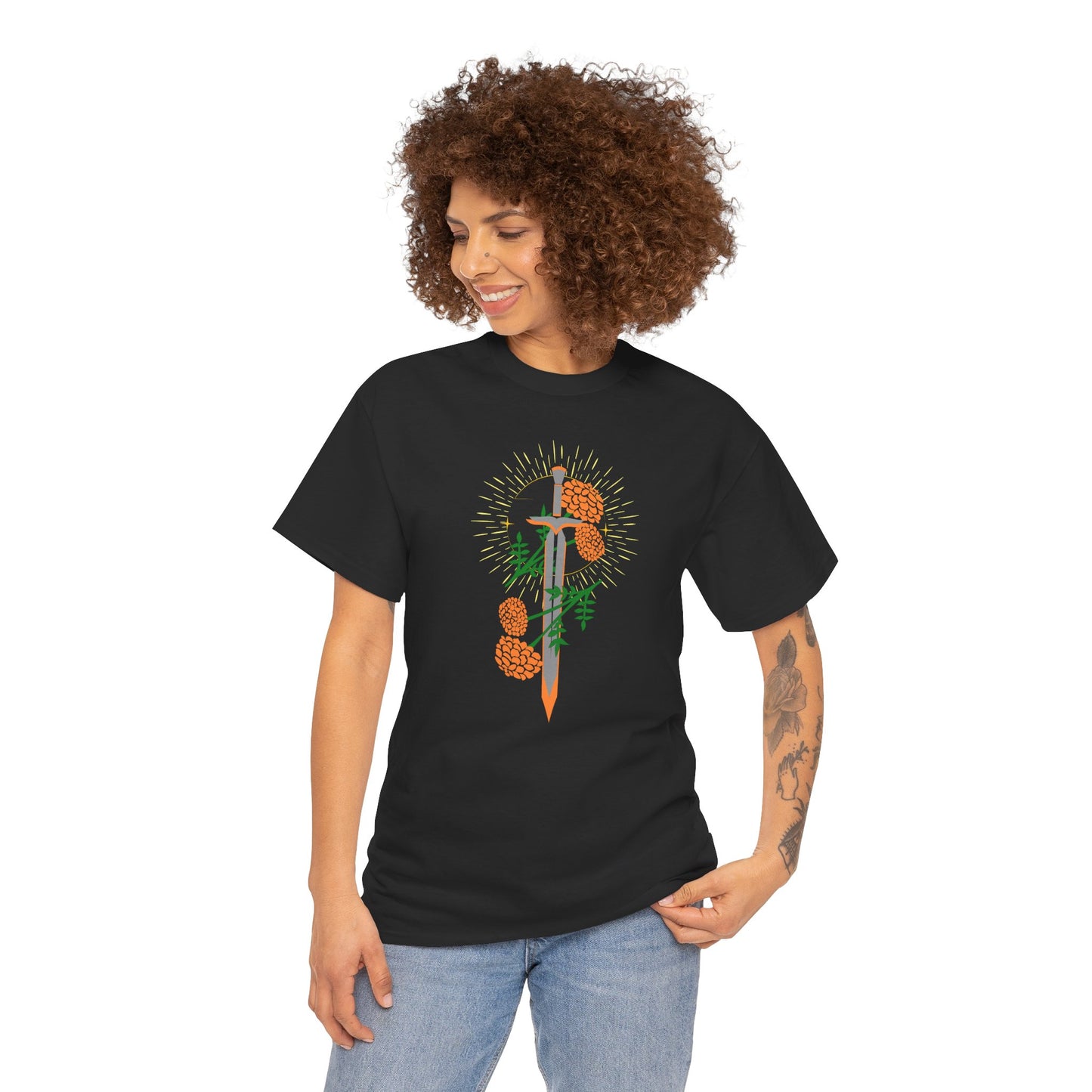 Marigold Enchanted Sword tee