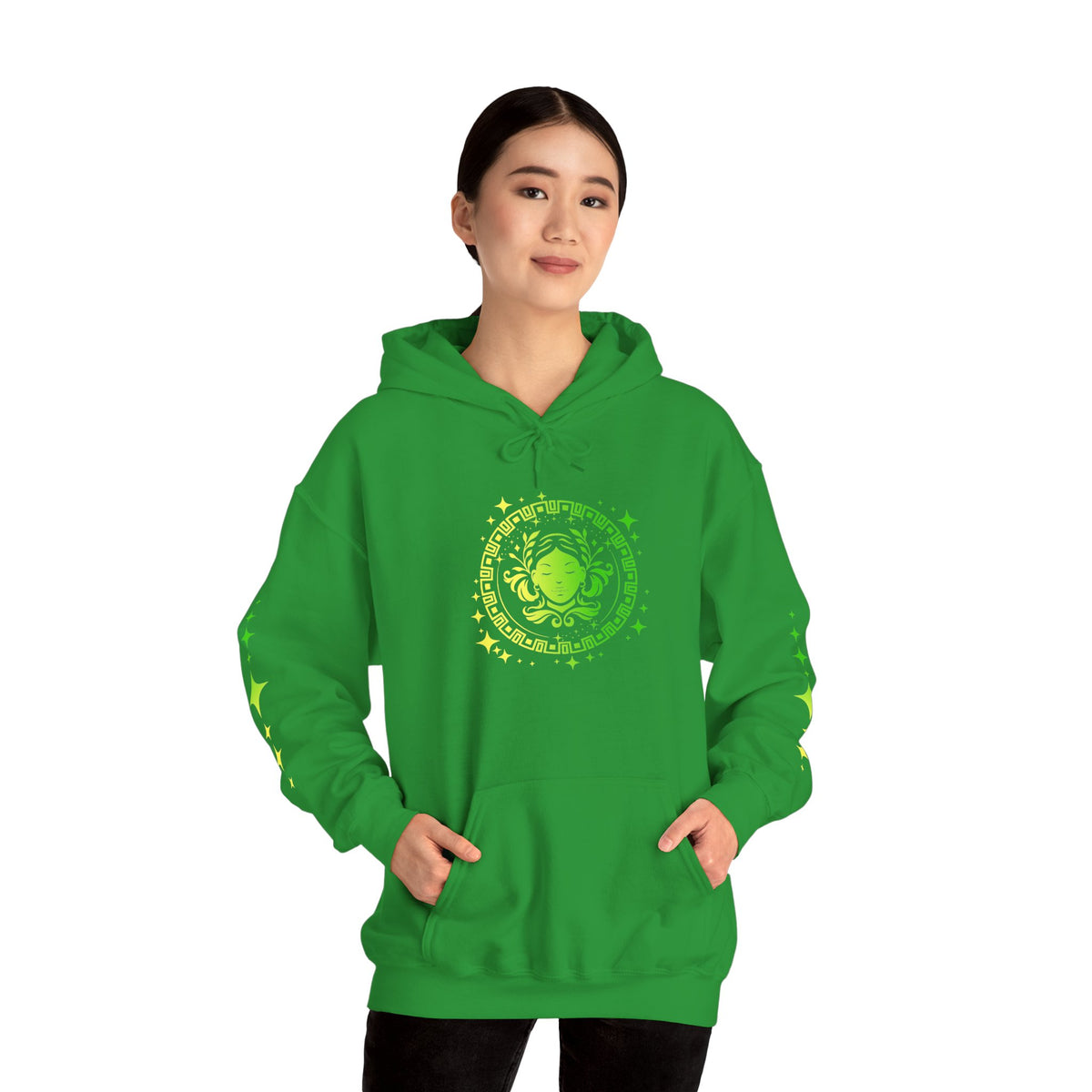 Tribal Circle Virgo Maiden Heavy Blend™ Hoodie