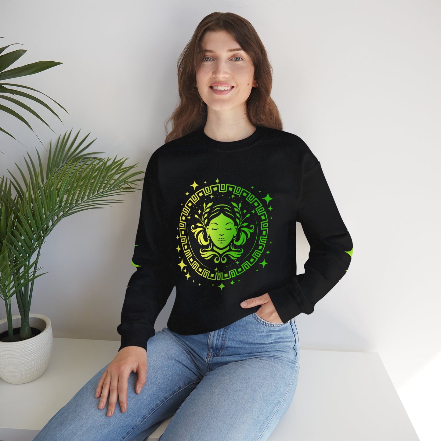 Tribal Circle Virgo Maiden Sweatshirt