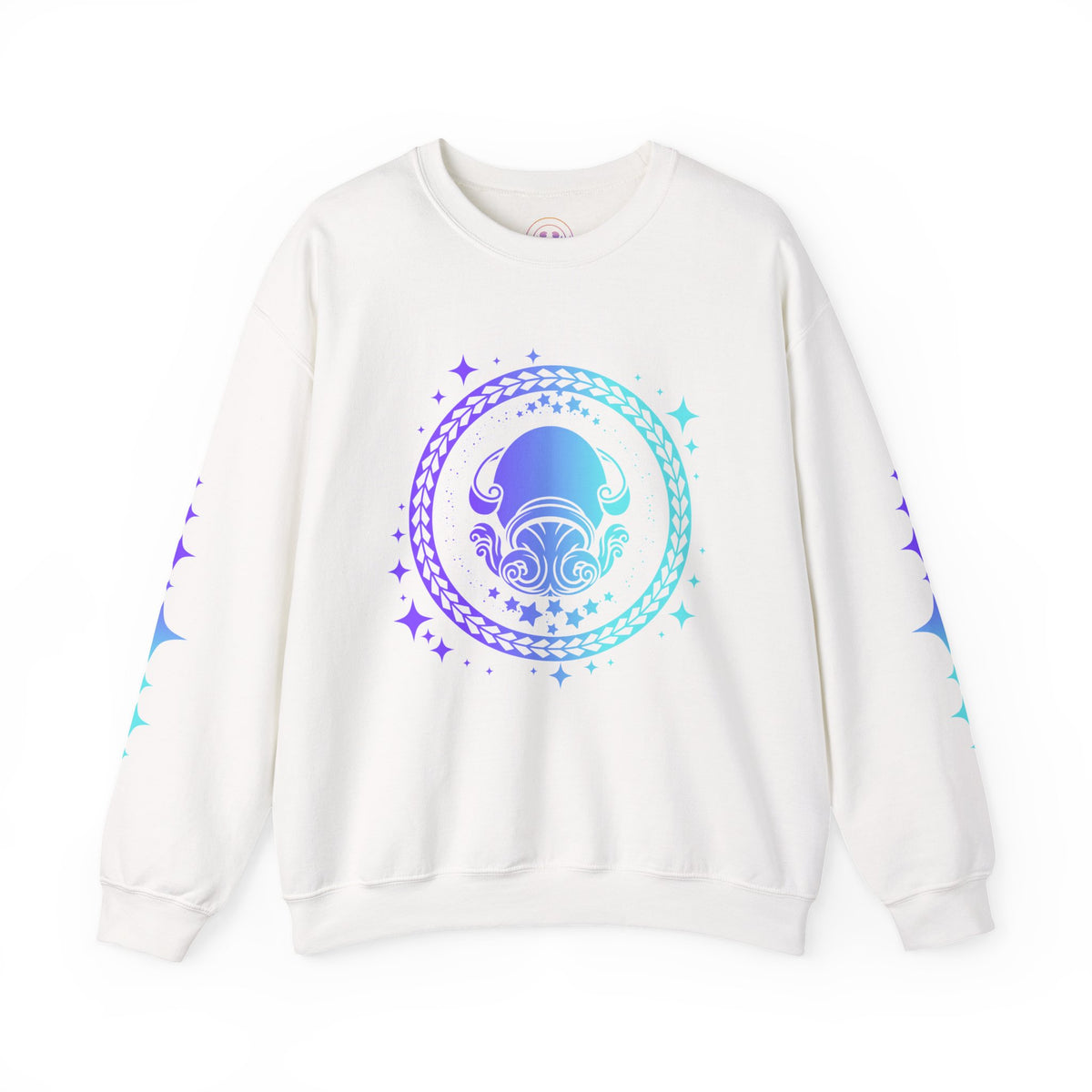Tribal Circle Aquarius Water Bearer Sweatshirt