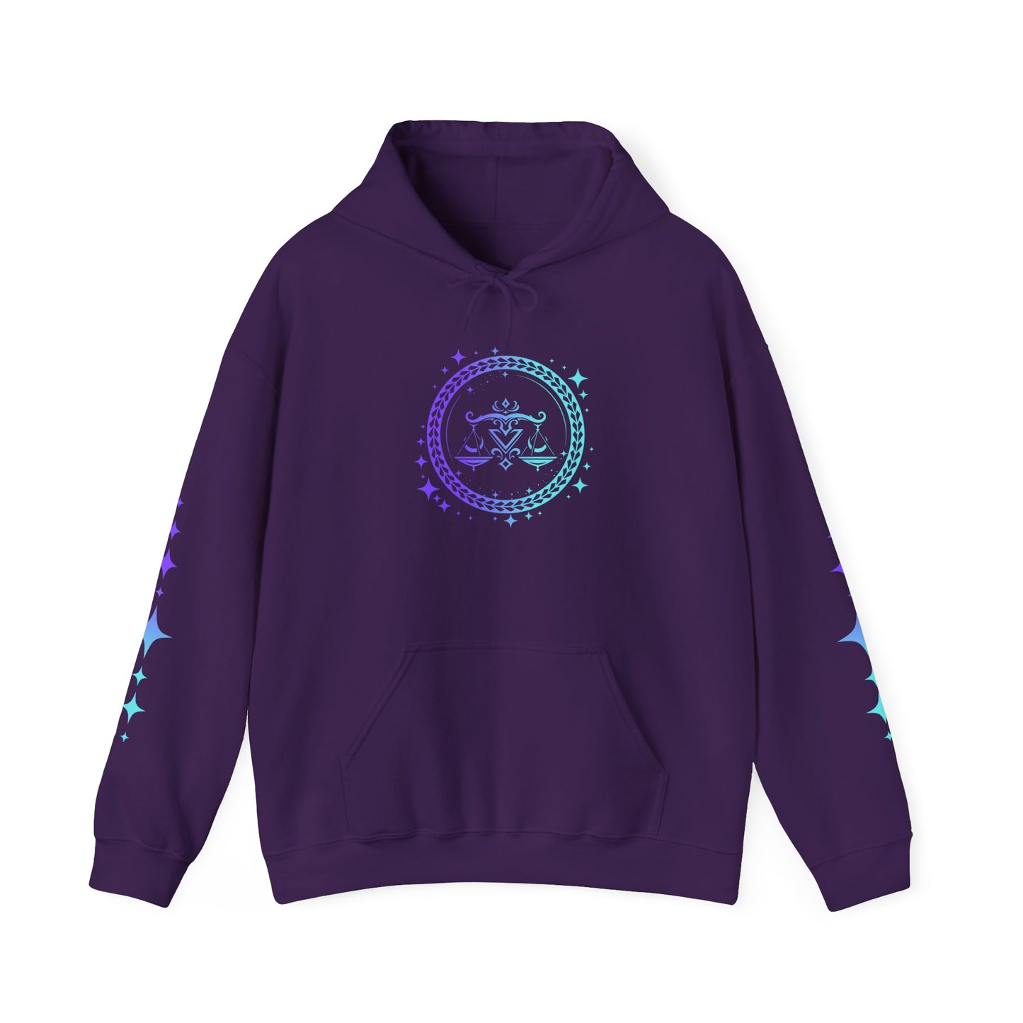 Tribal Circle Libra Scales Unisex Heavy Blend™ Hoodie
