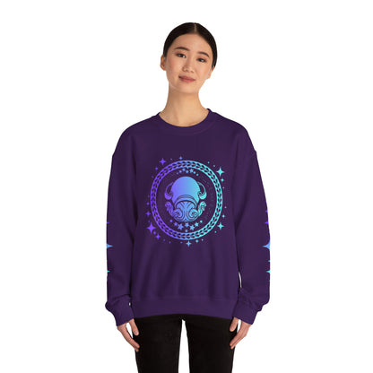 Tribal Circle Aquarius Water Bearer Sweatshirt