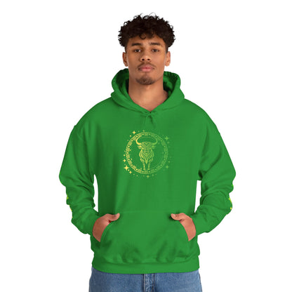 Tribal Circle Taurus Bull Heavy Blend™ Hoodie