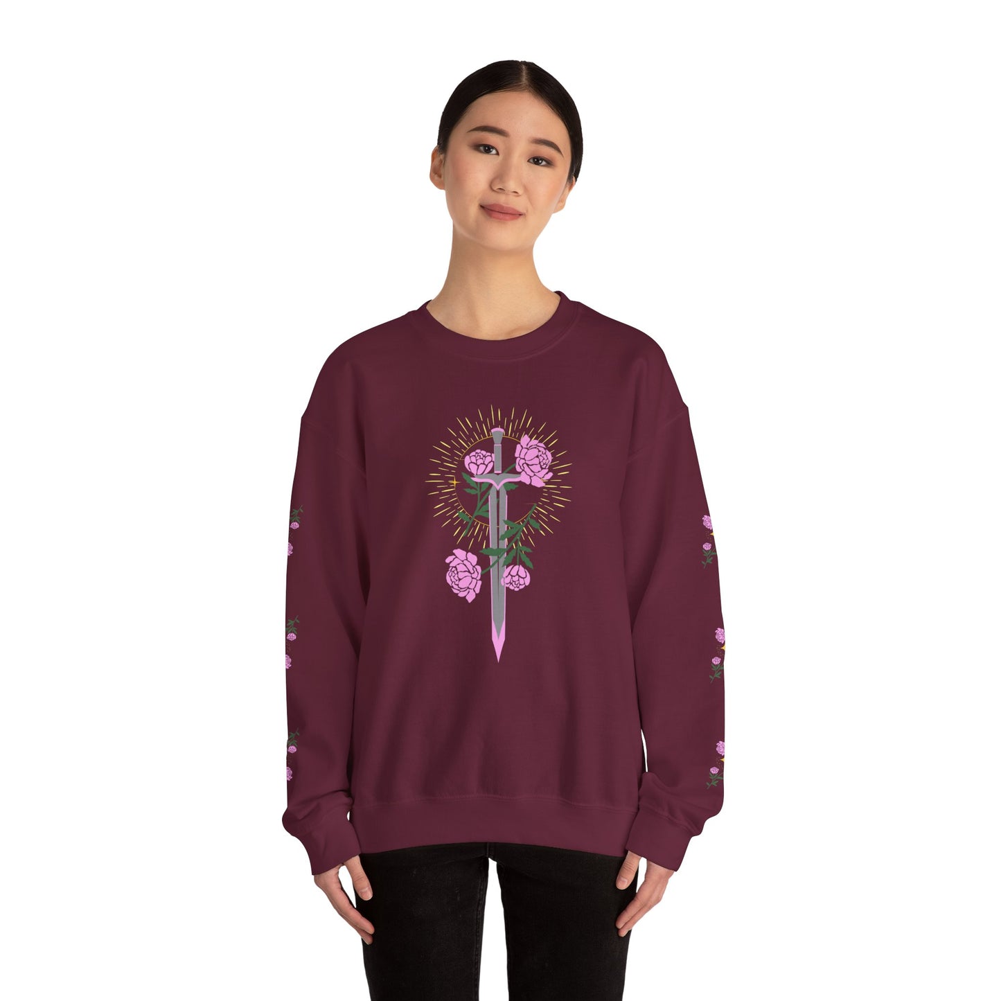 Peony Enchanted Sword Sweatshirt