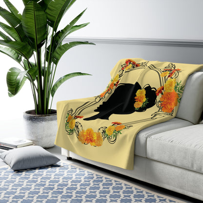 Lady Marigold Sherpa Fleece Blanket