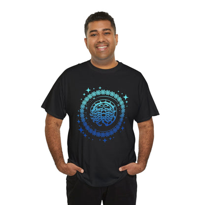 Tribal Circle Scorpio Scorpion Unisex Heavy Cotton Tee