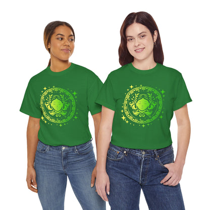 Tribal Circle Virgo Maiden Unisex Heavy Cotton Tee