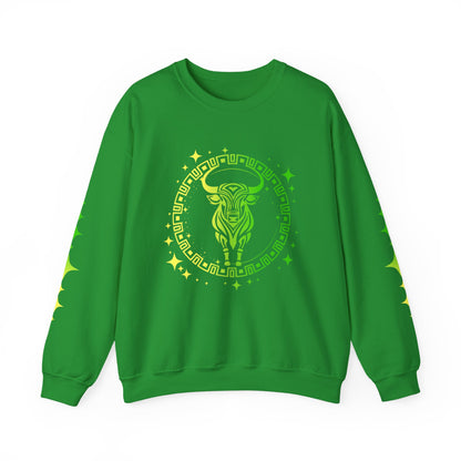 Tribal Circle Taurus Bull Sweatshirt