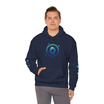 Tribal Circle Pisces Twin Fish Unisex Heavy Blend™ Hoodie