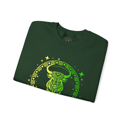 Tribal Circle Taurus Bull Sweatshirt
