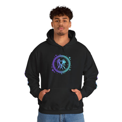 Tribal Circle Gemini Twins Unisex Heavy Blend™ Hoodie