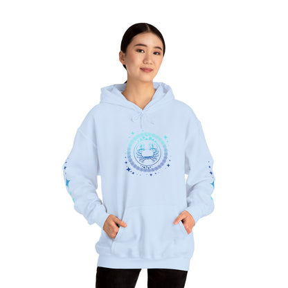Tribal Circle Cancer Crab Unisex Heavy Blend™ Hoodie