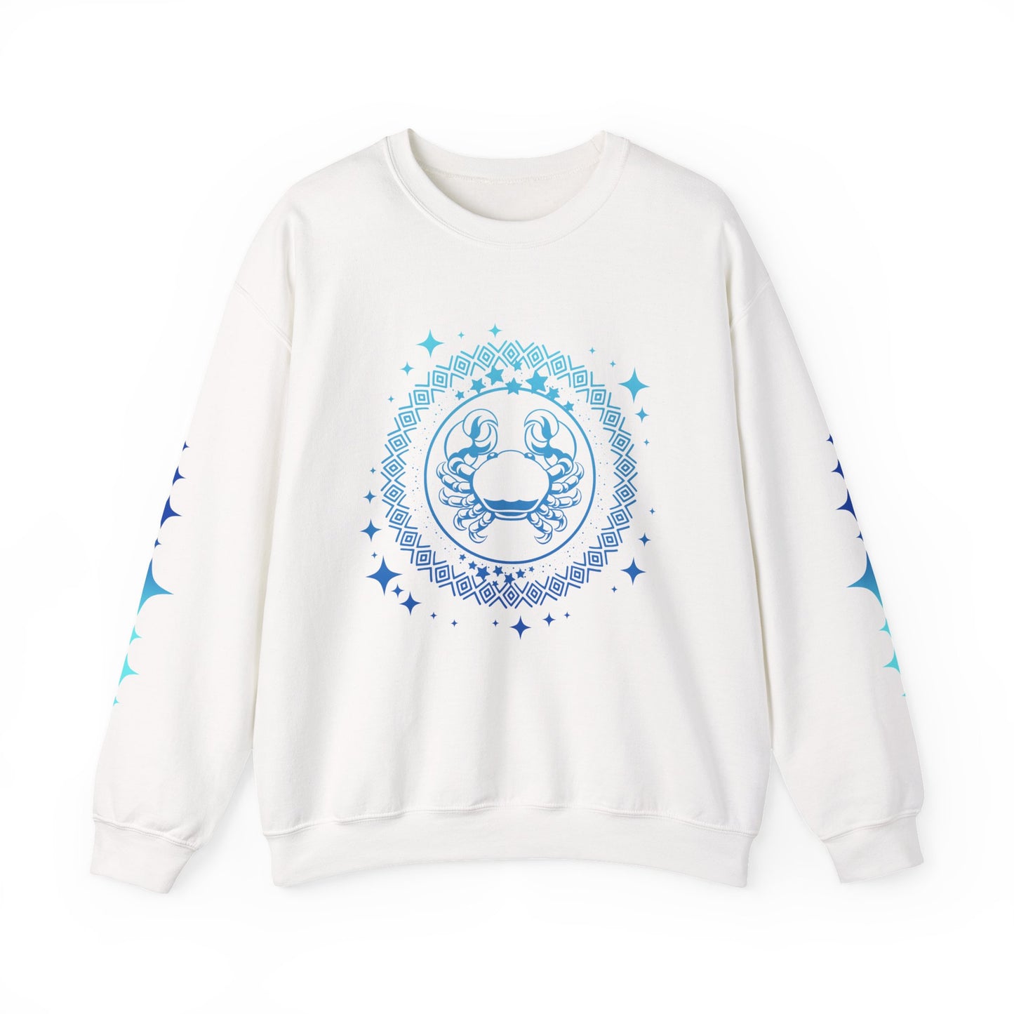 Tribal Circle Cancer Crab Sweatshirt