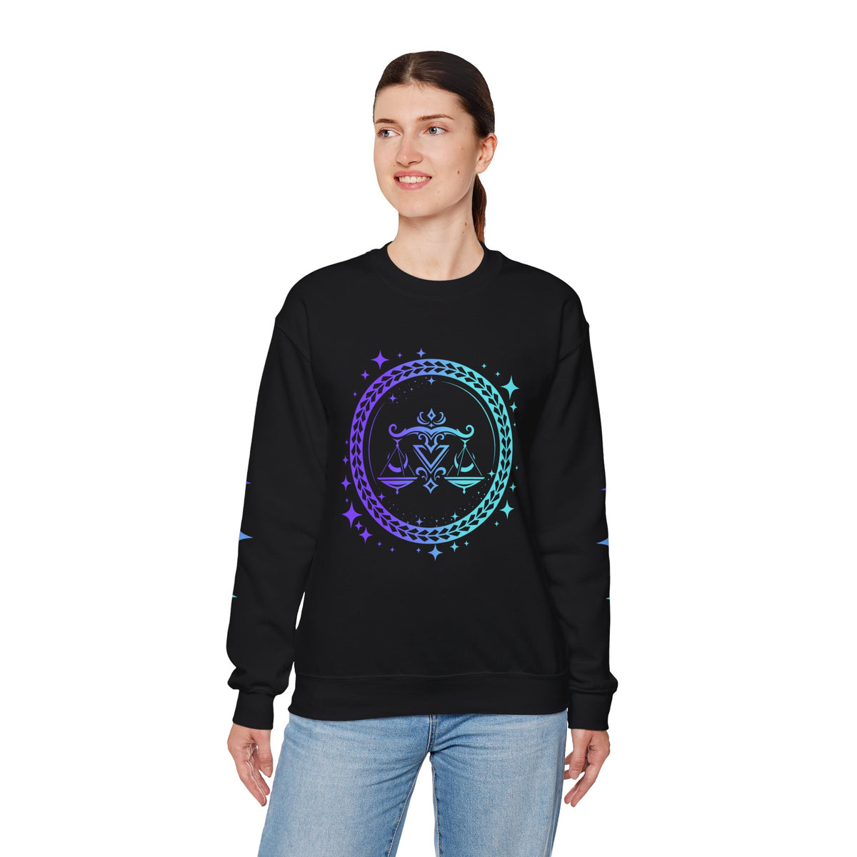 Tribal Circle Libra Scales Sweatshirt