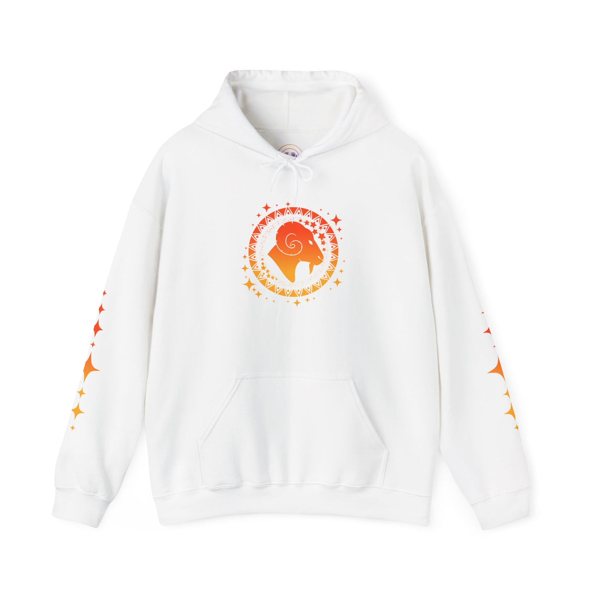 Tribal Circle Aries Ram Heavy Blend™ Hoodie
