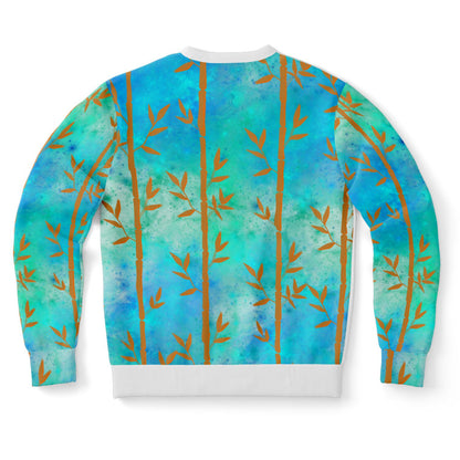 Azure Galaxy Snake Sweatshirt