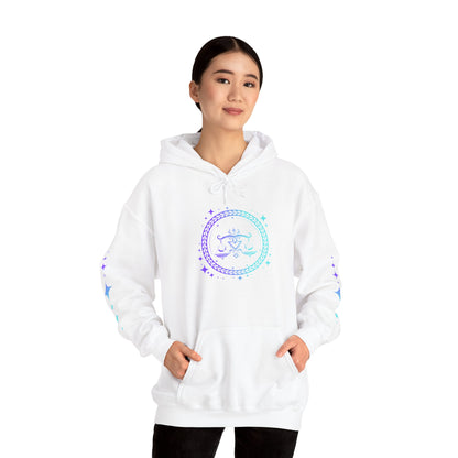 Tribal Circle Libra Scales Unisex Heavy Blend™ Hoodie