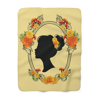 Lady Marigold Sherpa Fleece Blanket