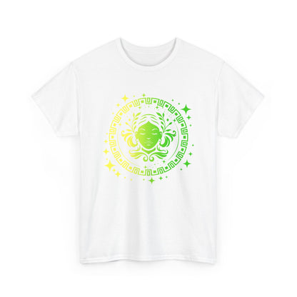 Tribal Circle Virgo Maiden Unisex Heavy Cotton Tee