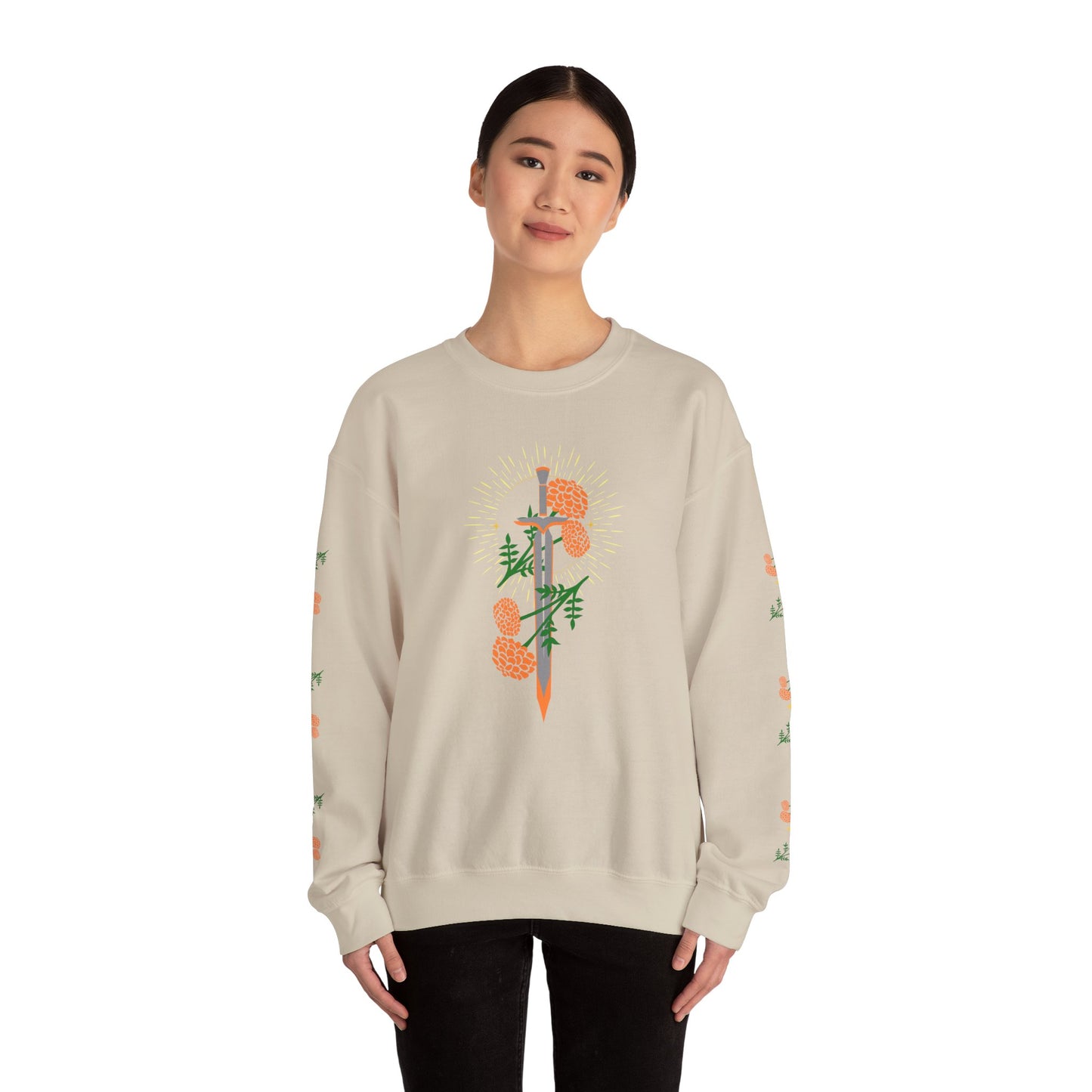Marigold Enchanted Sword Sweatshirt