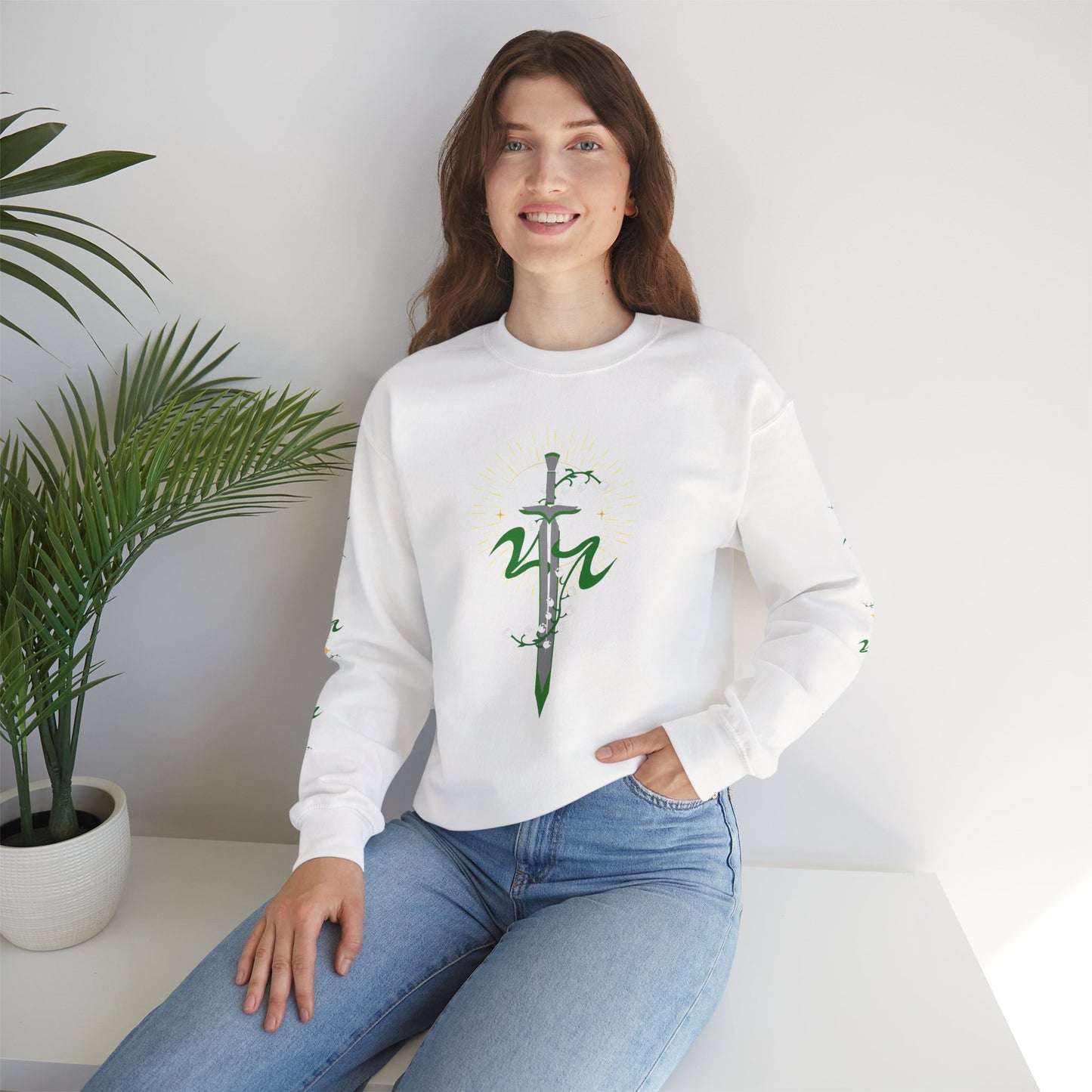 Lily of the Valley Enchanted Sword Sweatshirt