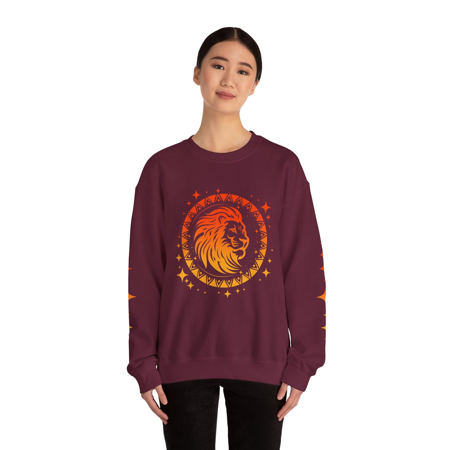Tribal Circle Leo Lion Sweatshirt