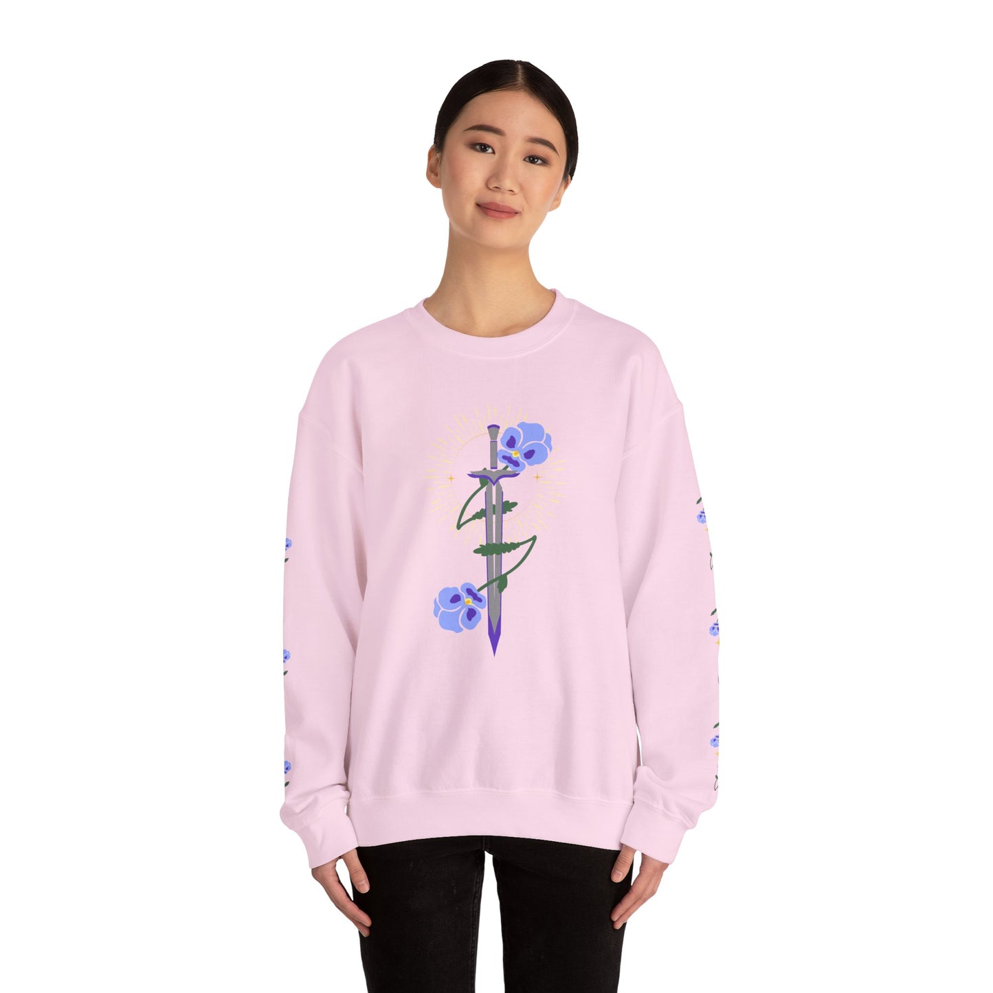 Violet Enchanted Sword Sweatshirt