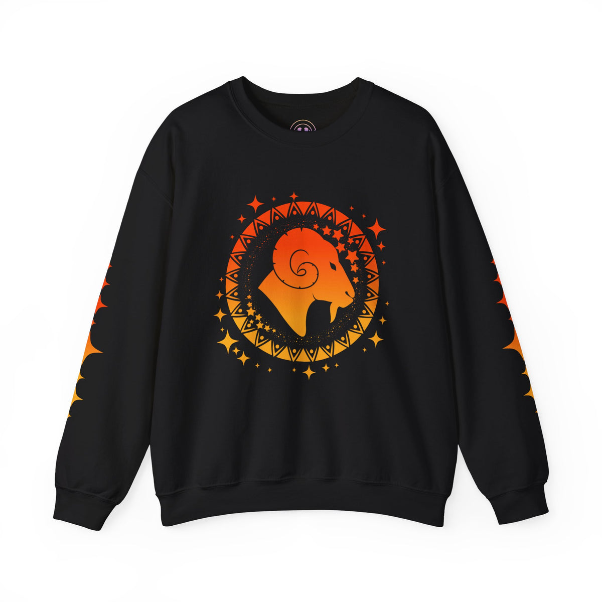 Tribal Circle Aries Ram Sweatshirt
