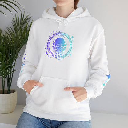 Tribal Circle Aquarius Water Bearer Unisex Heavy Blend™ Hoodie