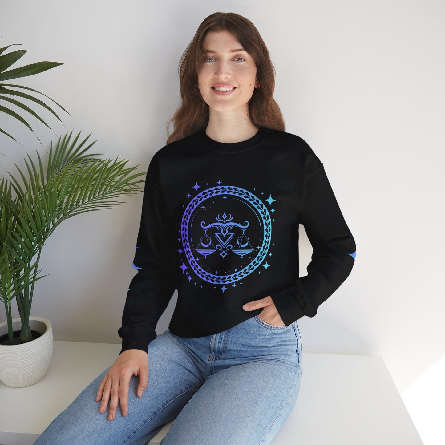 Tribal Circle Libra Scales Sweatshirt