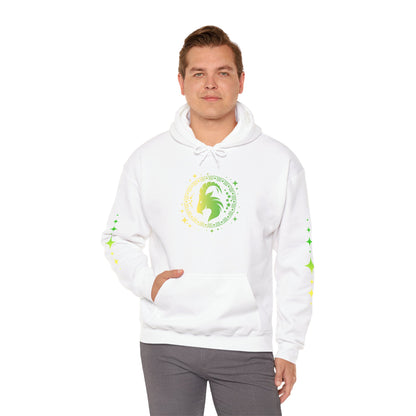 Tribal Circle Capricorn Goat Heavy Blend™ Hoodie