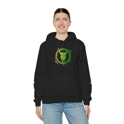 Tribal Circle Taurus Bull Heavy Blend™ Hoodie