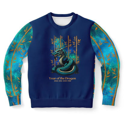 Azure Galaxy Dragon Sweatshirt